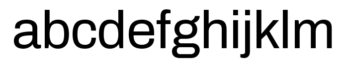 Archivo VF Beta Regular Font LOWERCASE