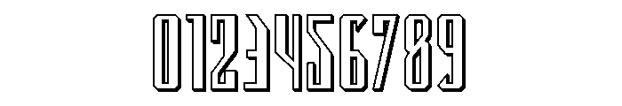 Archnemesis 3D Font OTHER CHARS