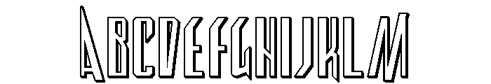 Archnemesis 3D FONT