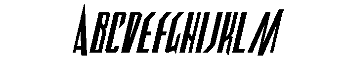 Archnemesis Bold Italic FONT