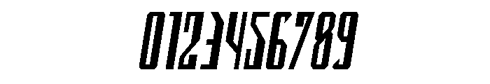 Archnemesis Bold Semi-Italic Font OTHER CHARS
