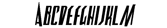 Archnemesis Bold Semi-Italic FONT