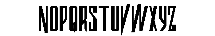 Archnemesis Bold Font UPPERCASE