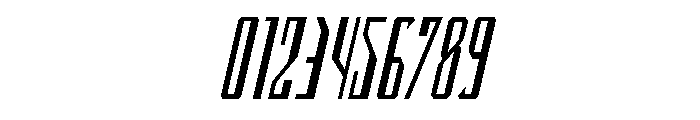 Archnemesis Condensed Italic Font OTHER CHARS
