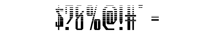 Archnemesis Halftone Font OTHER CHARS