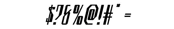 Archnemesis Italic Font OTHER CHARS
