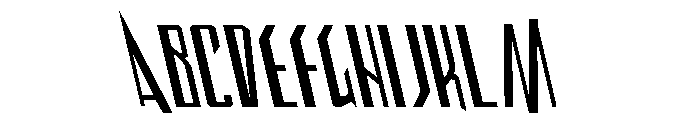 Archnemesis Leftalic FONT