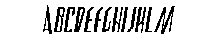 Archnemesis Semi-Italic FONT