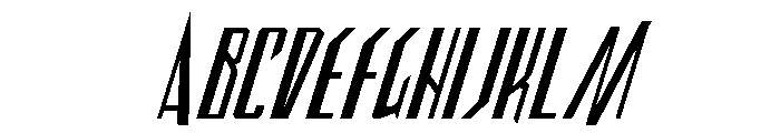 Archnemesis Super-Italic FONT