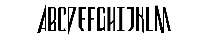 Archnemesis Font UPPERCASE