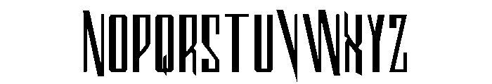 Archnemesis Font LOWERCASE