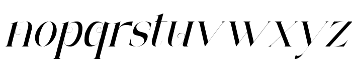 ArchwaltzDemo-Italic Font LOWERCASE