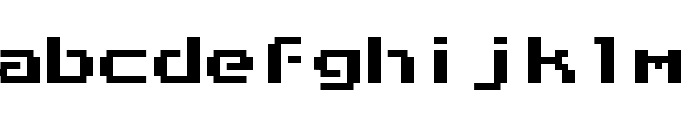 Arcology Font LOWERCASE
