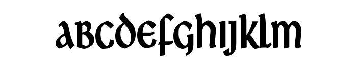 Ardagh Font LOWERCASE