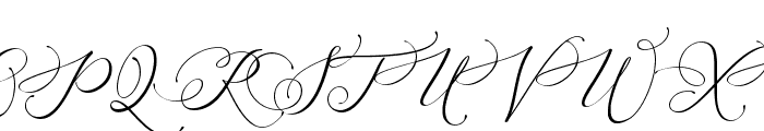 Arellia Font UPPERCASE