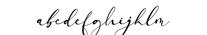 Arellia Font LOWERCASE