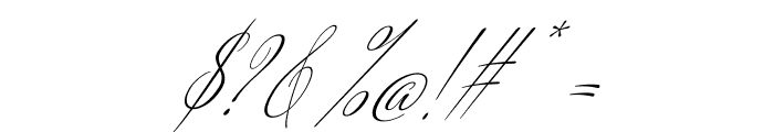 ArgentinaScript-Italic Font OTHER CHARS