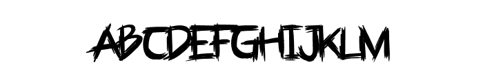 ArghDemo Font LOWERCASE