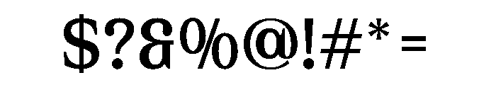 Arguys Regret Font OTHER CHARS