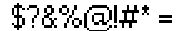Ari-W9500 Regular Font OTHER CHARS