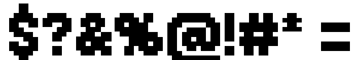 AriW9500 Condensed Display Font OTHER CHARS