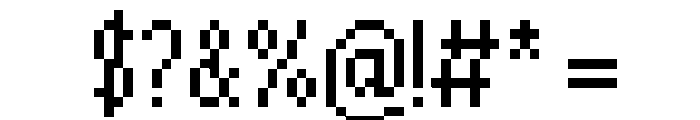 AriW9500 Condensed Regular Font OTHER CHARS