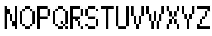 AriW9500 Condensed Regular Font UPPERCASE