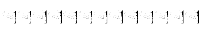 Arial Alternative Symbol Font UPPERCASE