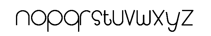 Arian Geralde Font LOWERCASE