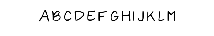 Arigabby Regular Font UPPERCASE