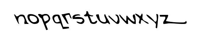 Arilon Leftalic Font LOWERCASE