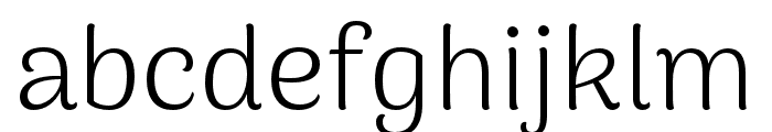 Arima Koshi Light Font LOWERCASE