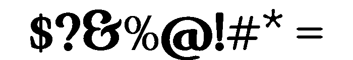 Arinag Demo Font OTHER CHARS