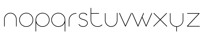 Aristotelica Display Trial Thin Font LOWERCASE