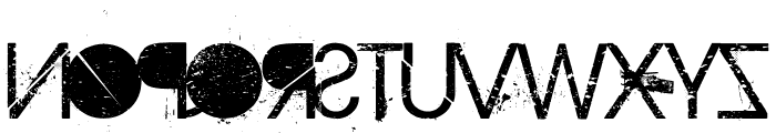 Aristotle Punk Font UPPERCASE