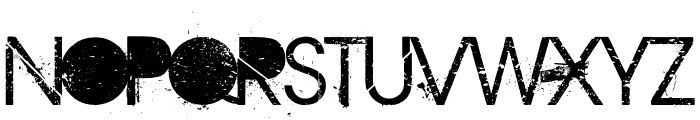 Aristotle Punk Font LOWERCASE