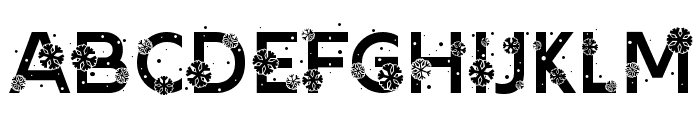 Arivo Christmas DEMO Font UPPERCASE