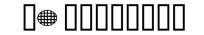 Arkanoid Font OTHER CHARS