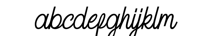 Arkland Free Regular Font LOWERCASE