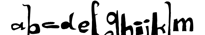 Arlequin Font LOWERCASE