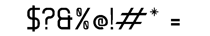 Arlork Font OTHER CHARS