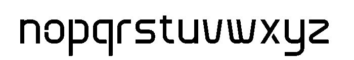 Arlork Font LOWERCASE