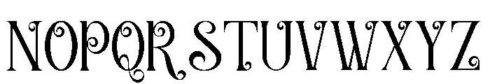 Arloyn Courley Font UPPERCASE