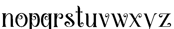 Arloyn Courley Font LOWERCASE