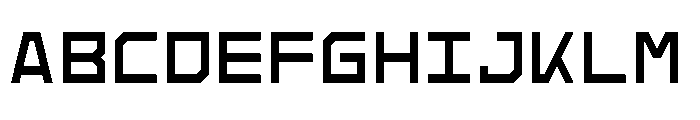 Armada Regular Font UPPERCASE