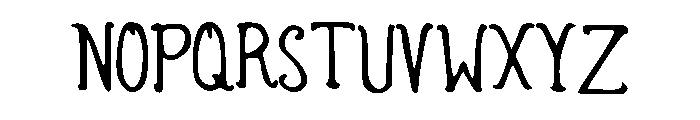 Armadillo Font UPPERCASE