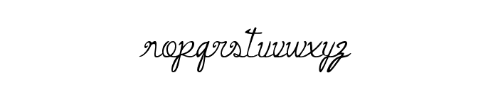 Armand_Extra Font LOWERCASE