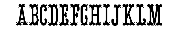 ArmenianCircus Font UPPERCASE