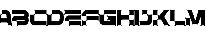 Armies Divided Demo Regular Font UPPERCASE