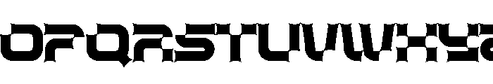 Armies Divided Demo Regular Font LOWERCASE